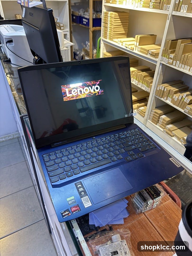 Lenovo Laptop on Display