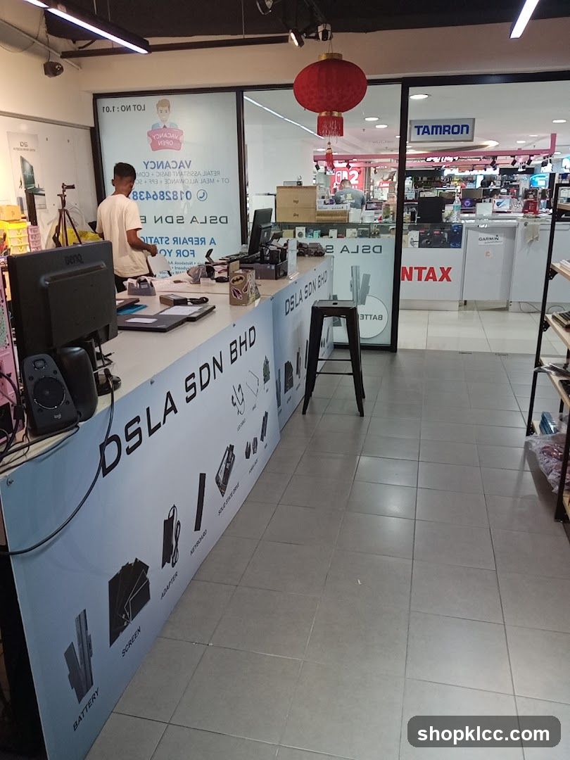 Electronics Store Counter