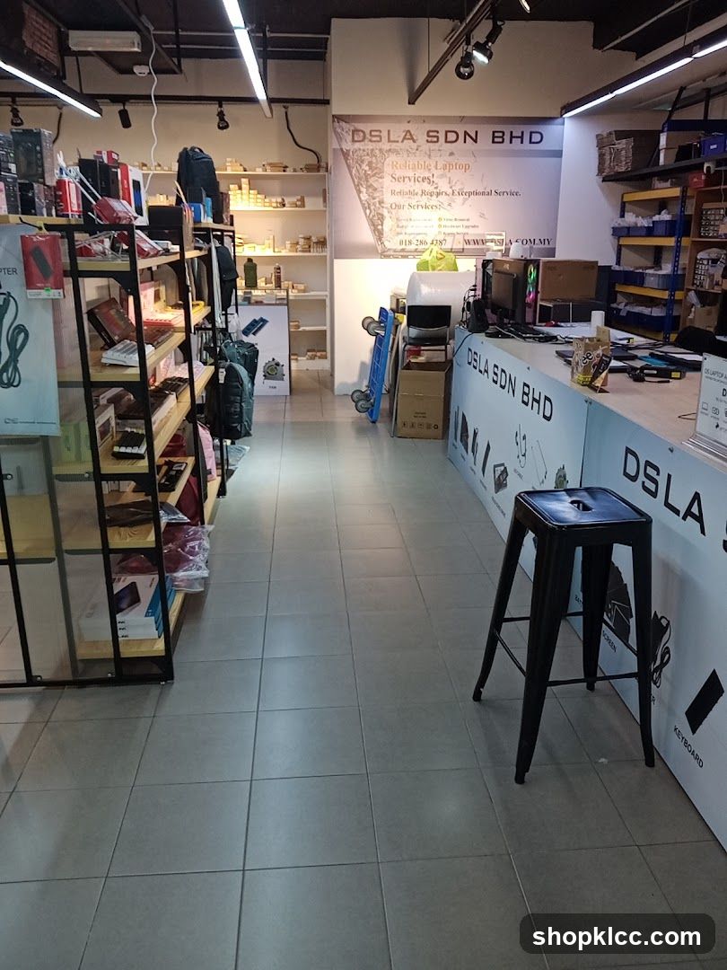 Computer Store Interior