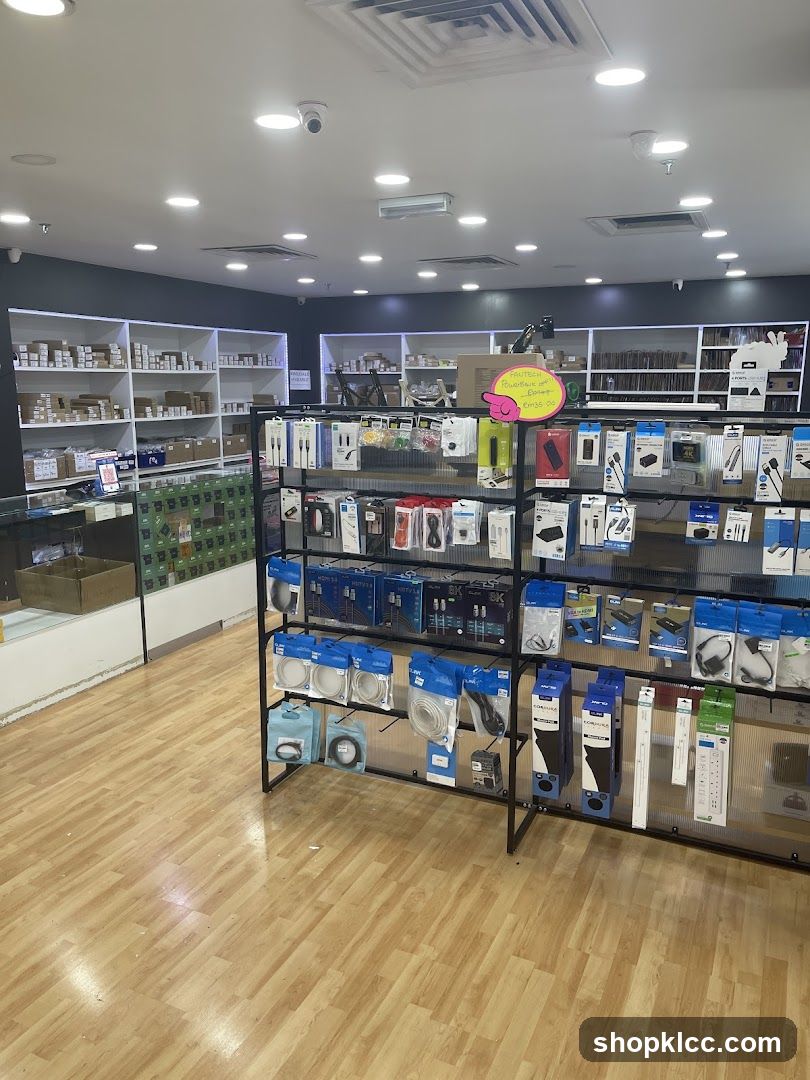 Electronics Store Interior
