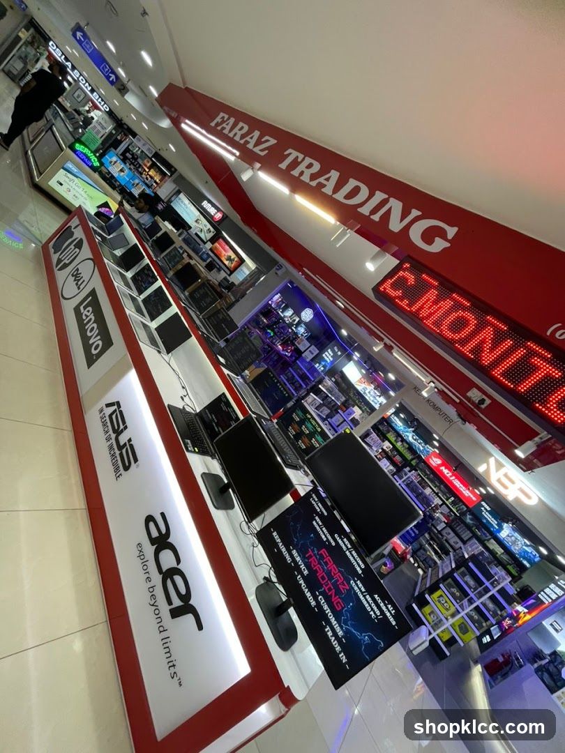 Computer Store Display