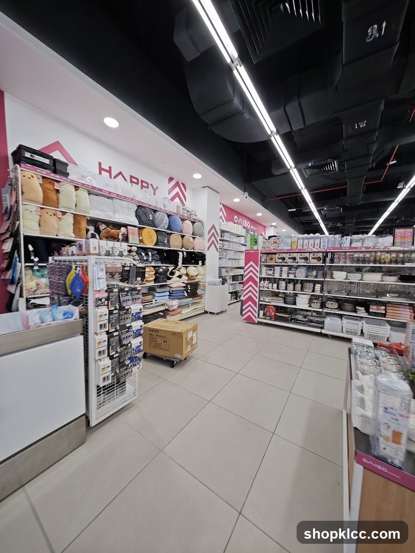 Daiso Store Interior