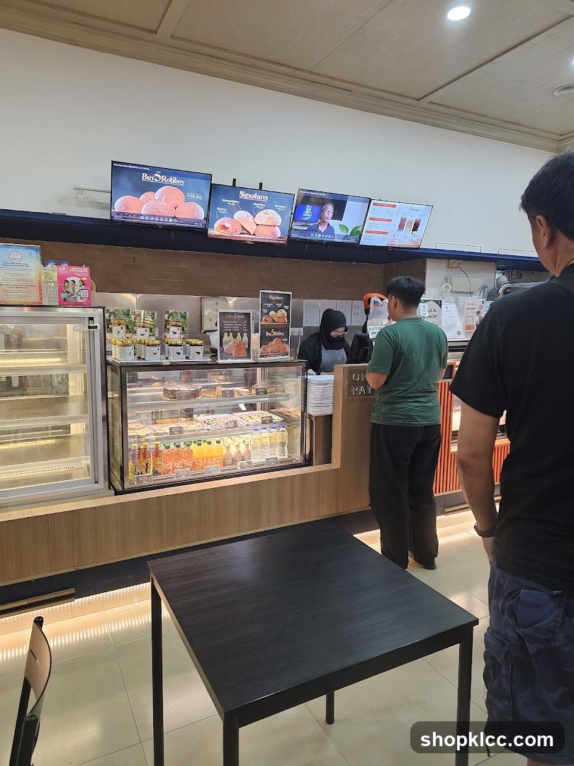Bakery Counter with Display Cases