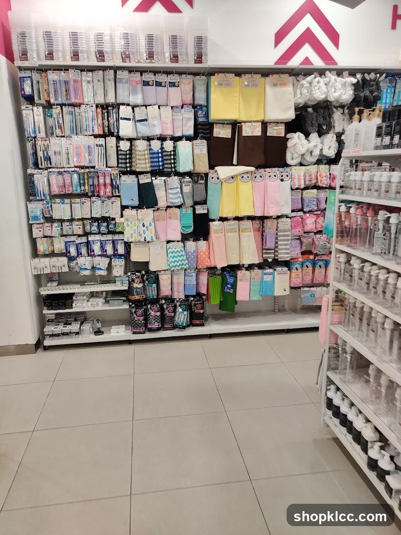 Retail Store Display of Various Goods
