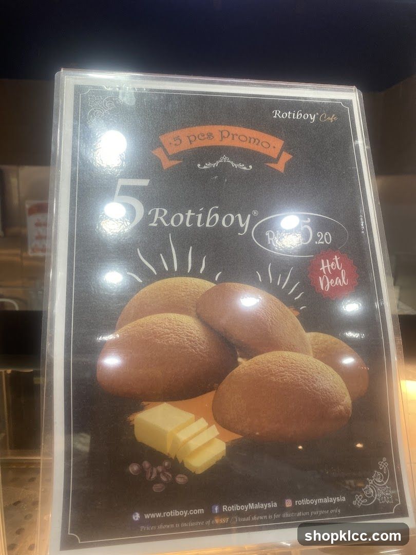 Rotiboy Cafe 5 Pes Promo