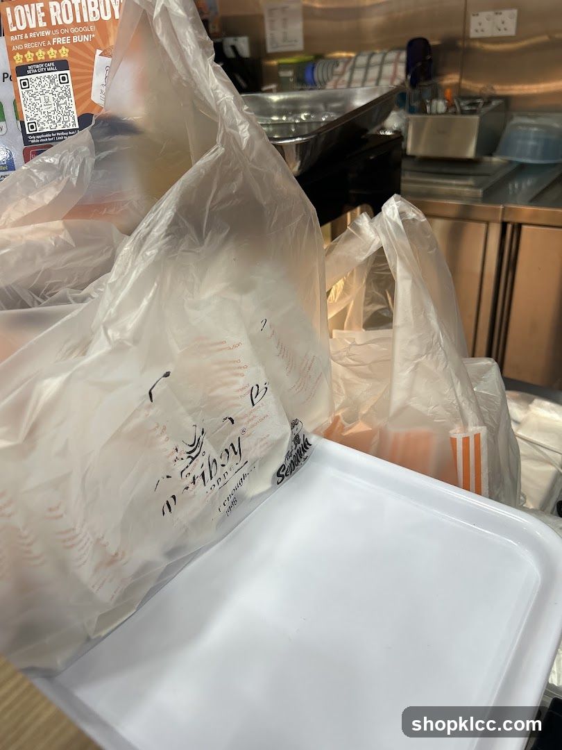 Takeaway Bags and Tray