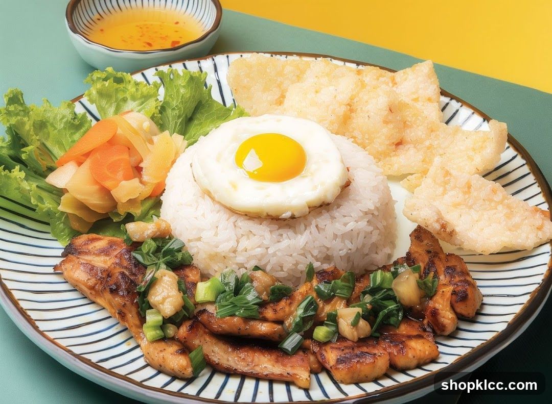 Grilled Chicken Rice Plate