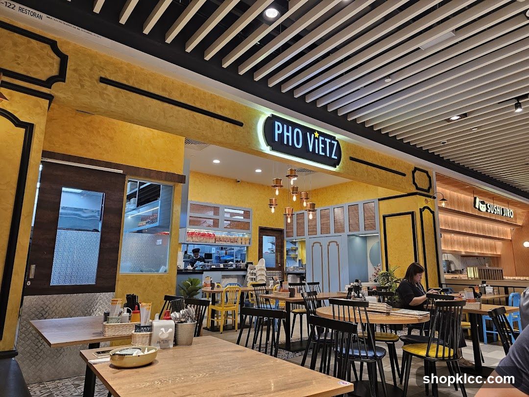 Interior of Pho Vietz Restaurant
