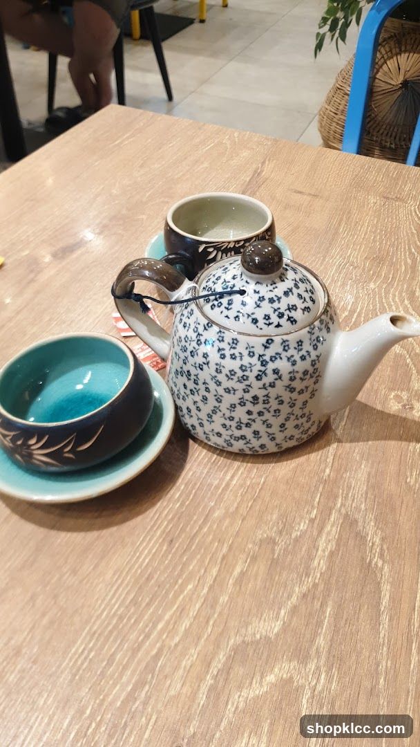 Tea Set on Table