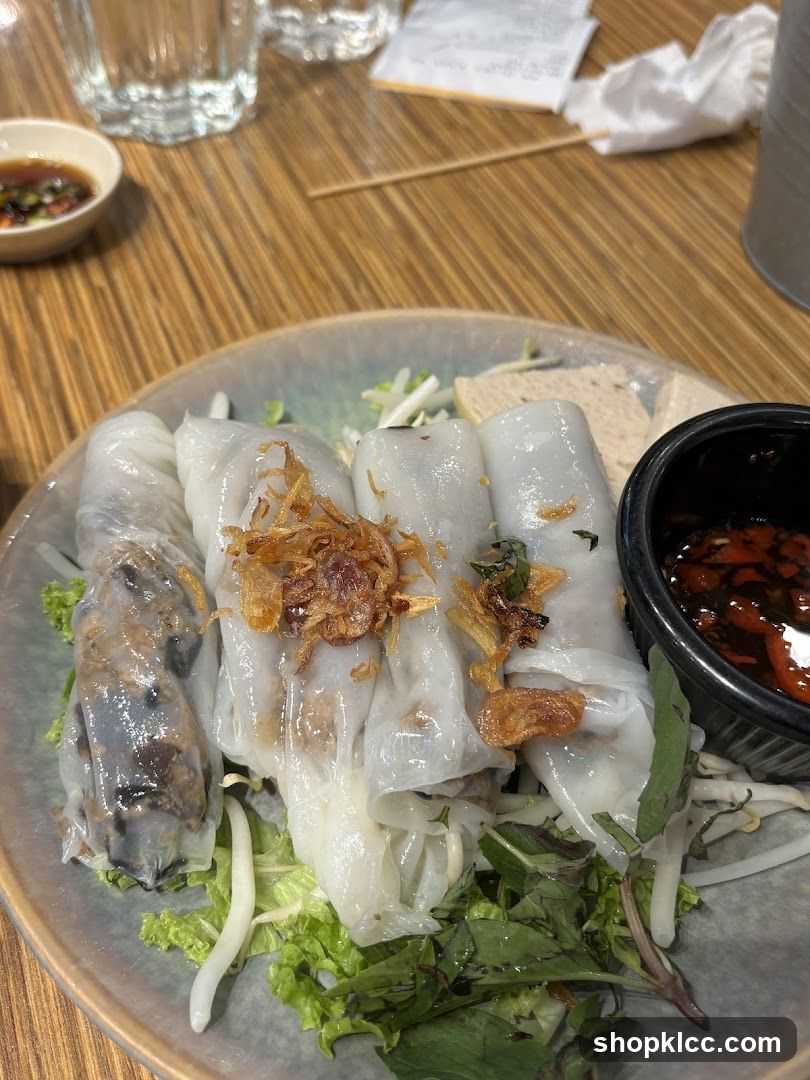 Vietnamese Steamed Rice Rolls