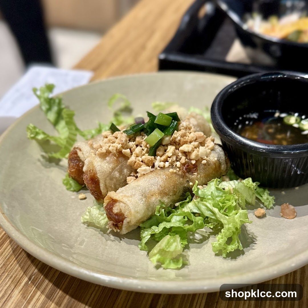 Spring Rolls with Dipping Sauce