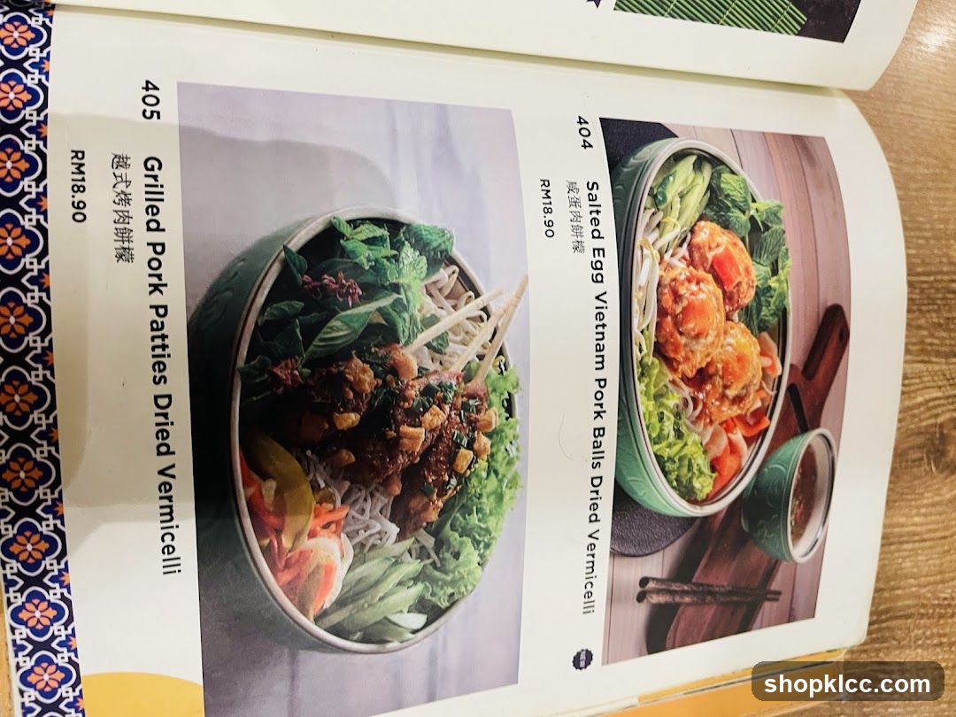Menu Items