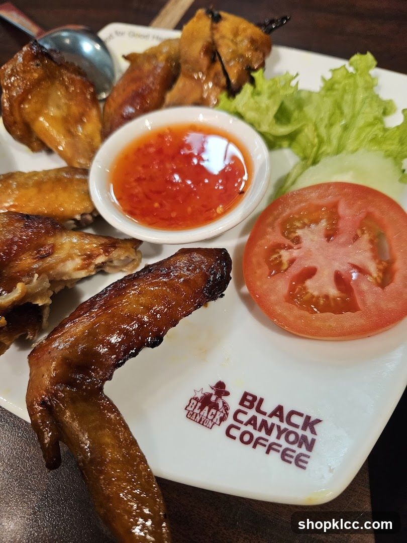 Chicken Wings with Sauce