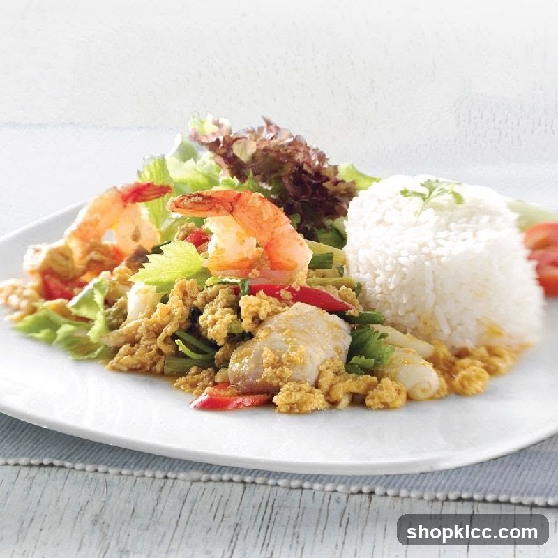 Seafood and Rice Dish