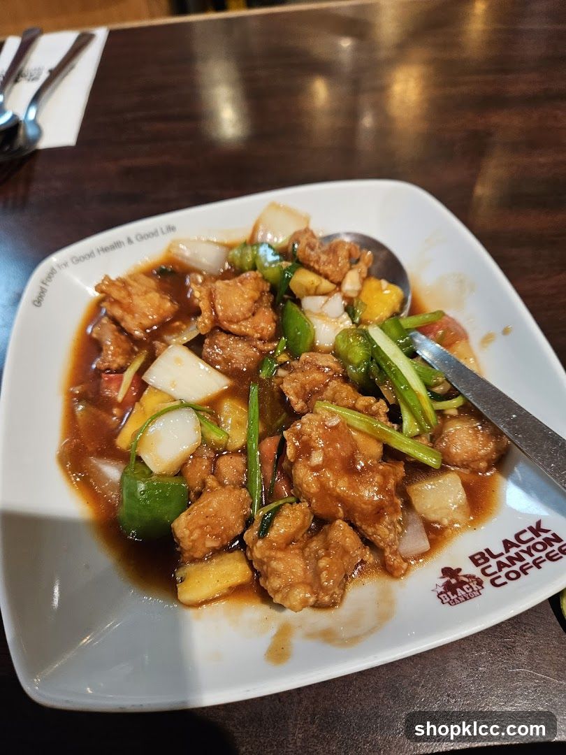 Sweet and Sour Chicken Dish