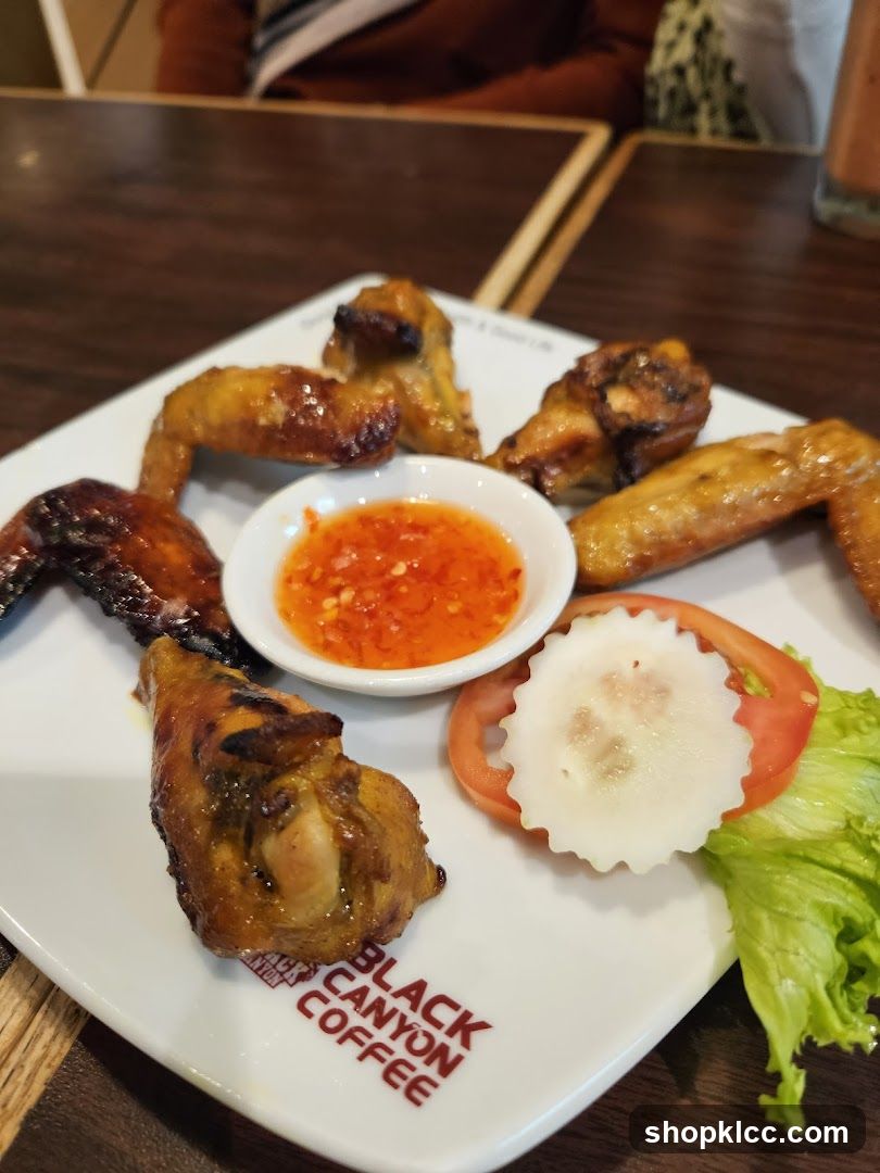 Chicken Wings with Dipping Sauce