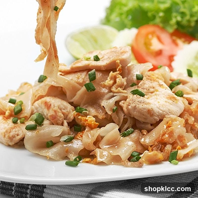 Chicken Pad See Ew