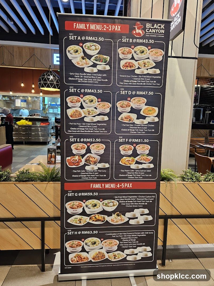 FAMILY MENU