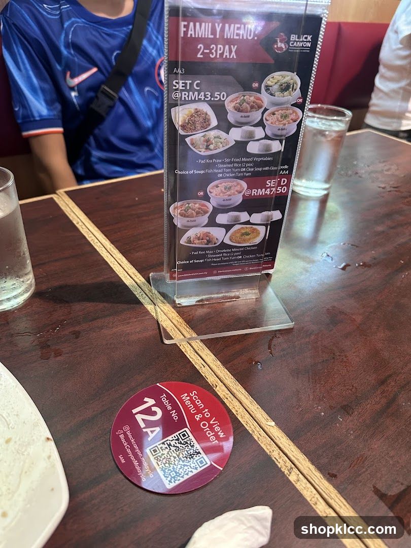 Family Menu 2-3 Pax