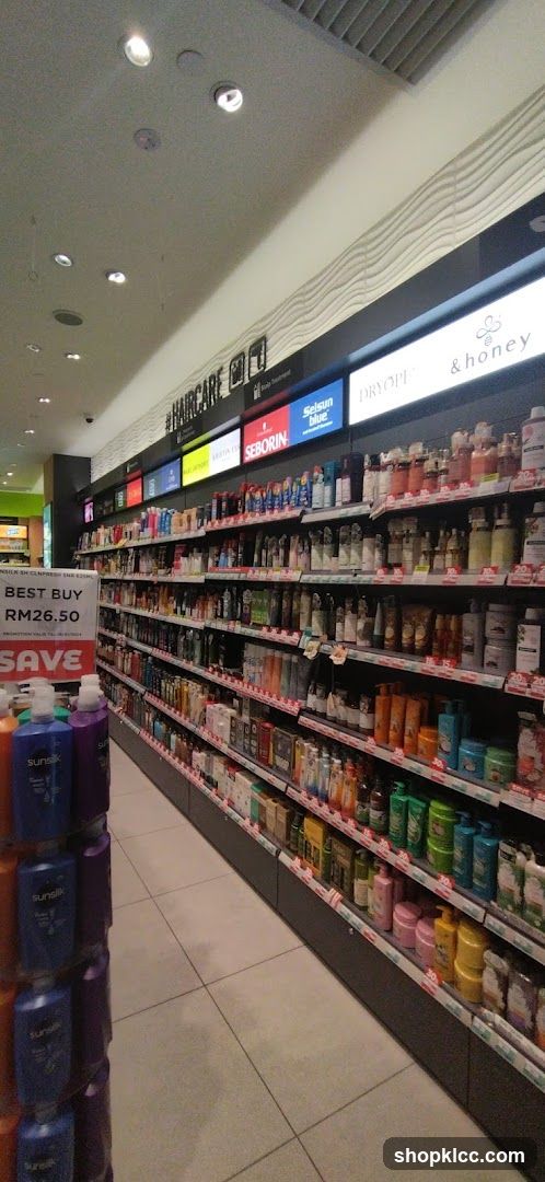 Haircare Products Aisle