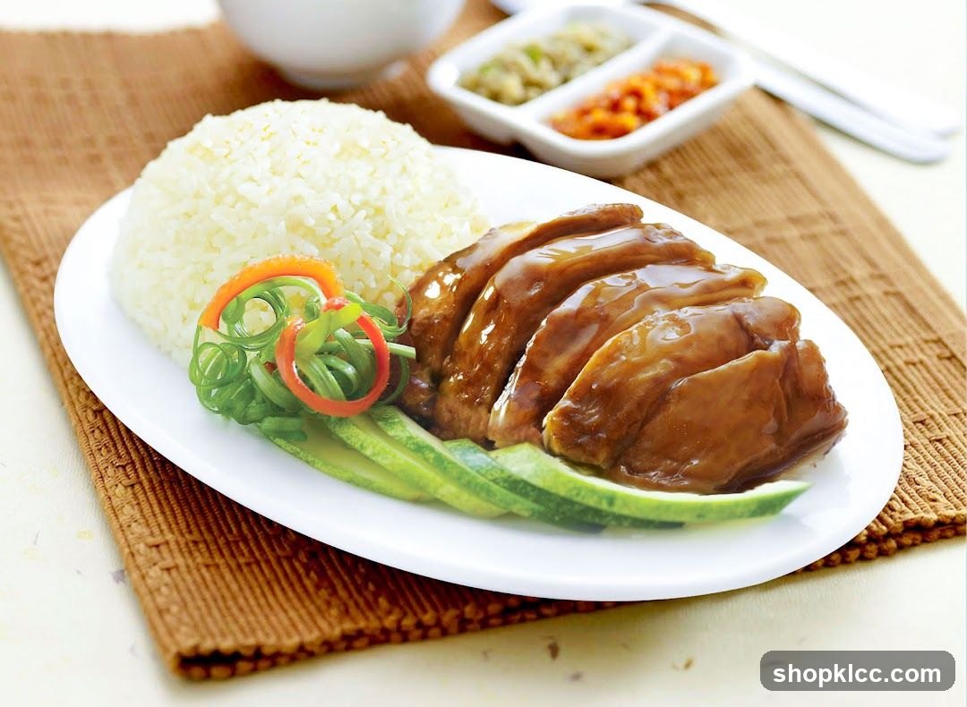 Hainanese Chicken Rice
