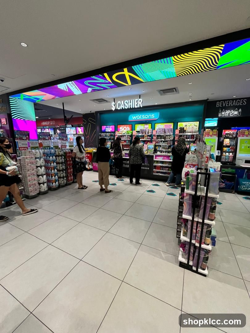Watsons Pharmacy Interior