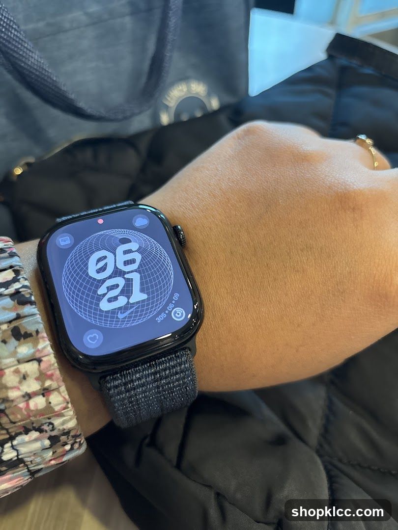 Apple Watch with Nike Face