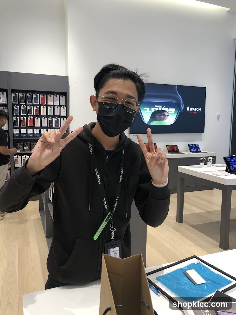 Man in a store