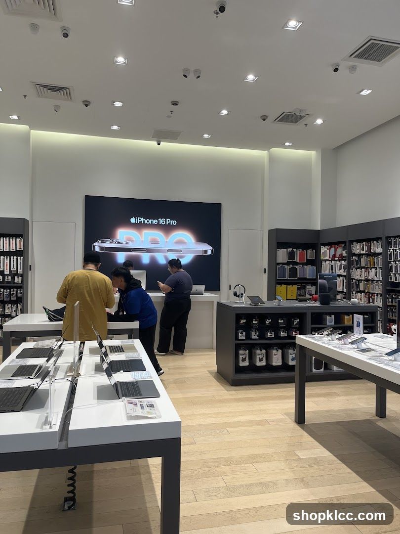 Electronics Store Interior