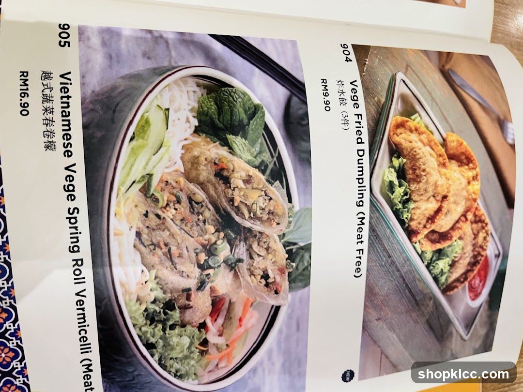 Menu Items