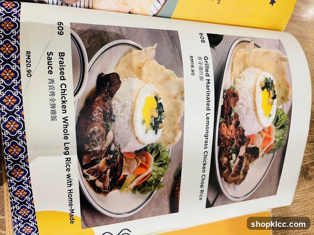 Menu Items