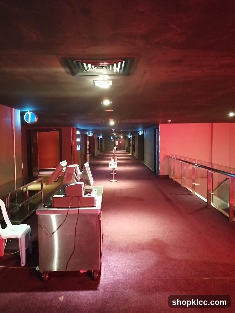 Corridor with Ticket Booth