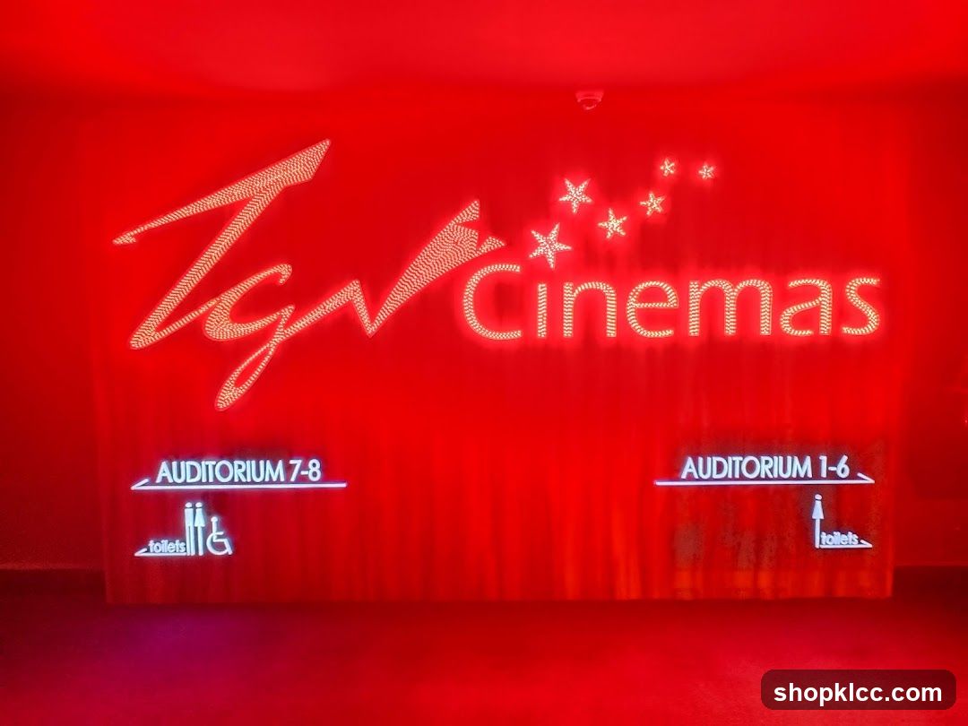 TGV Cinemas Signage