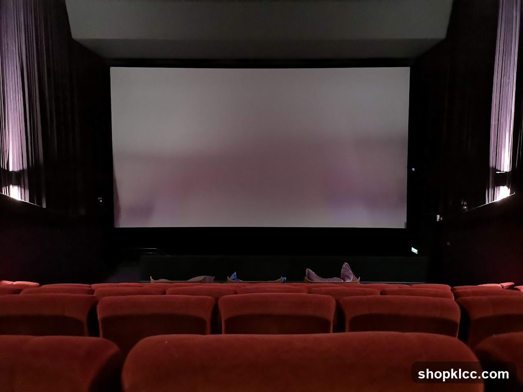 Empty Cinema Auditorium