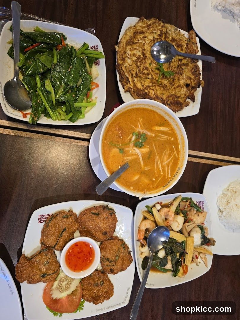 Thai Food Spread