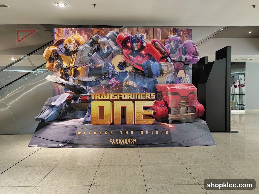 Transformers One Movie Display