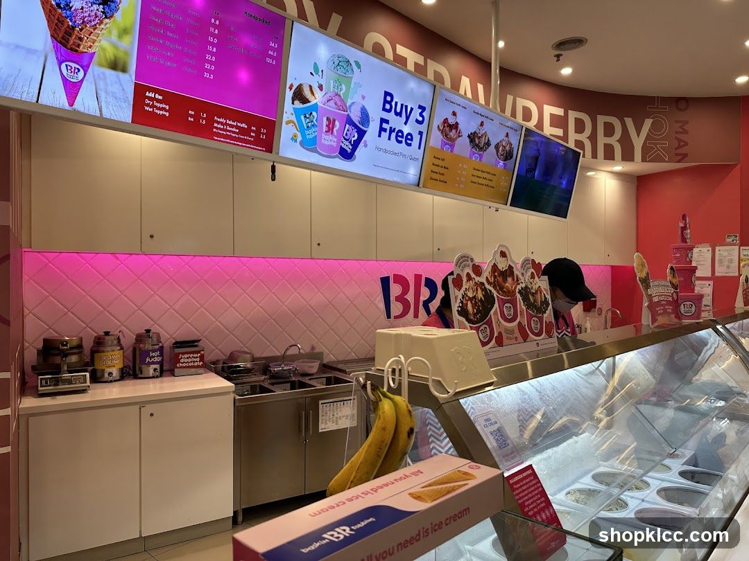 Ice Cream Shop Counter
