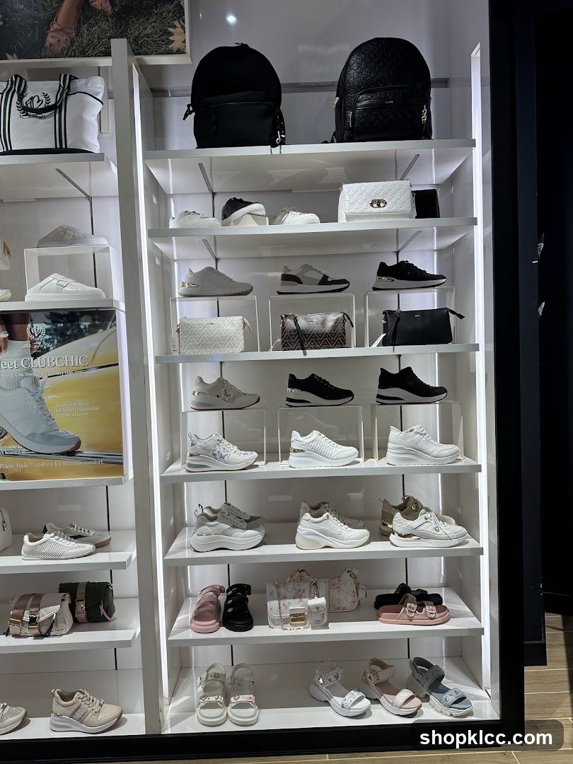 Shoe and Bag Display