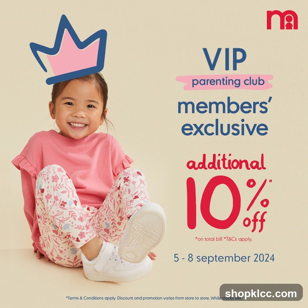 VIP Parenting Club Members Exclusive Offer