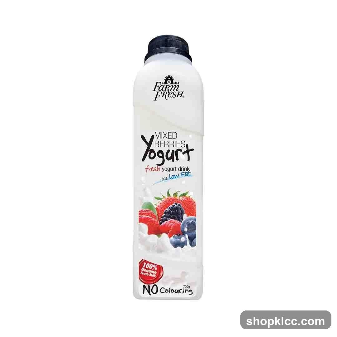 Farm Fresh Mixed Berries Yogurt Drink