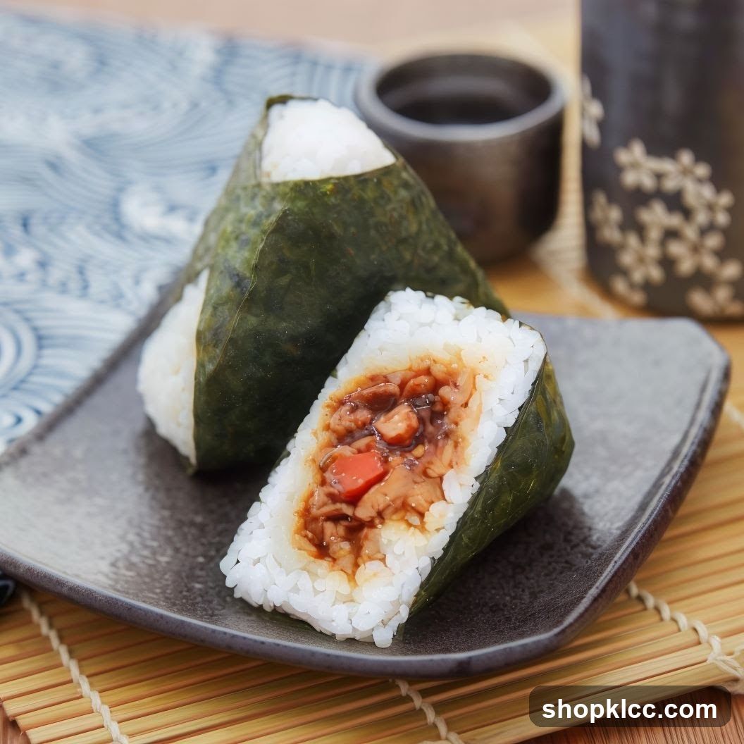 Onigiri with Savory Filling