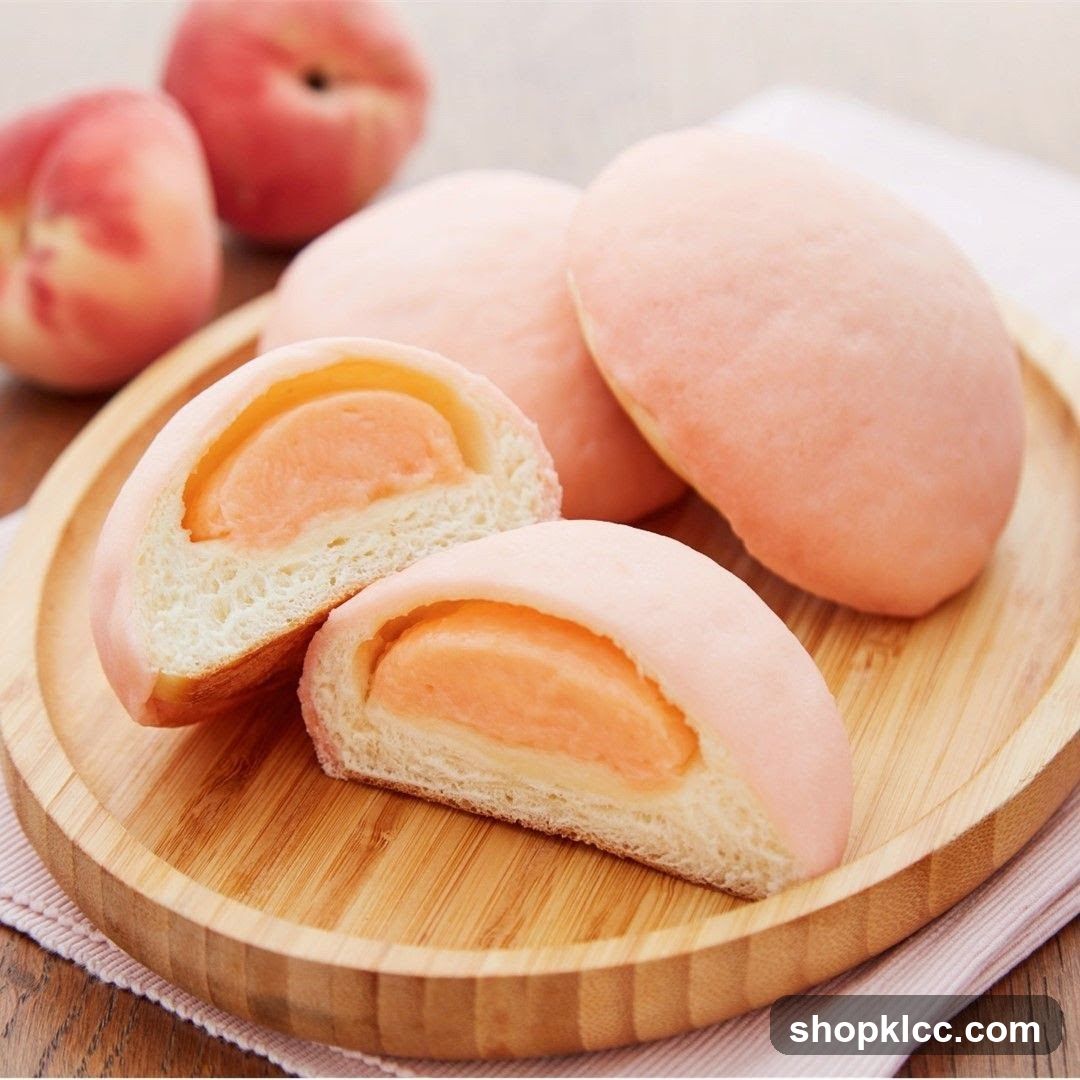 Peach Buns