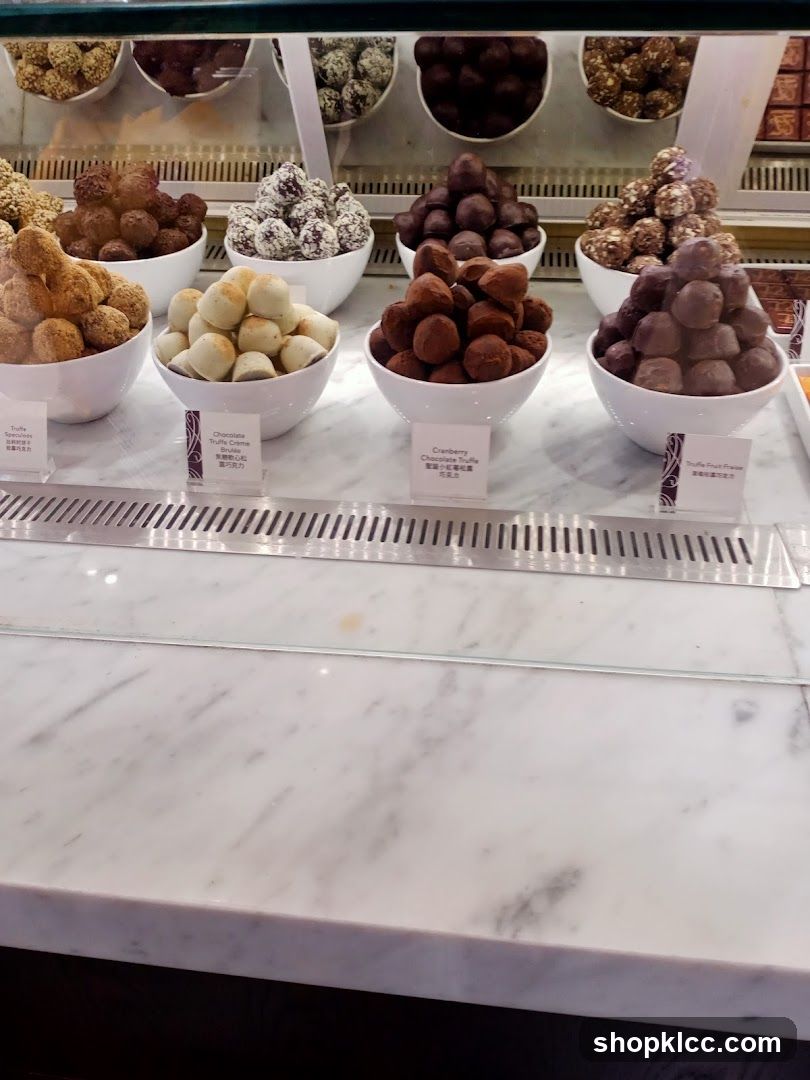 Assortment of Chocolates