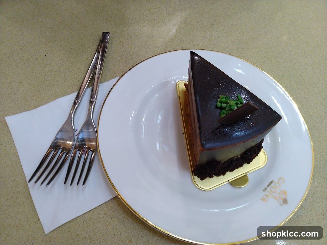 Chocolate Cake Slice