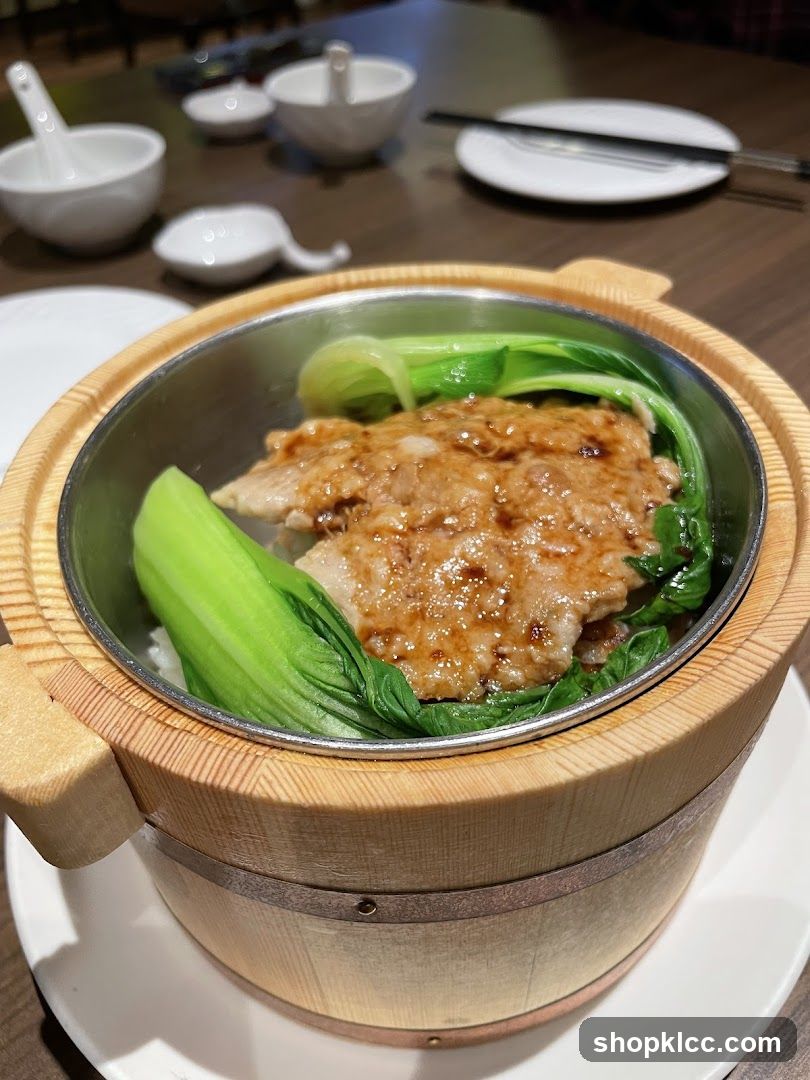 Steamed Pork Belly with Rice