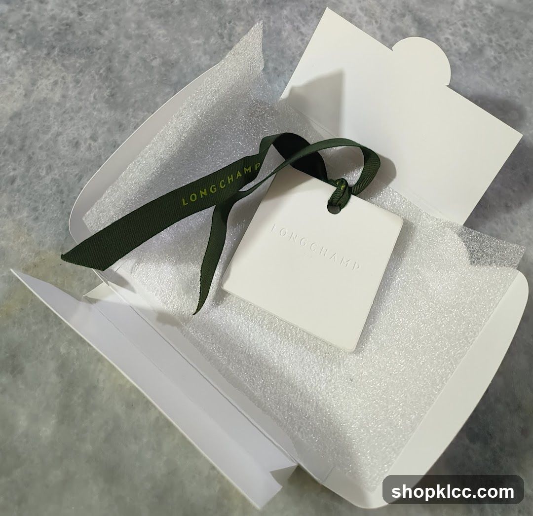 Longchamp Product Packaging