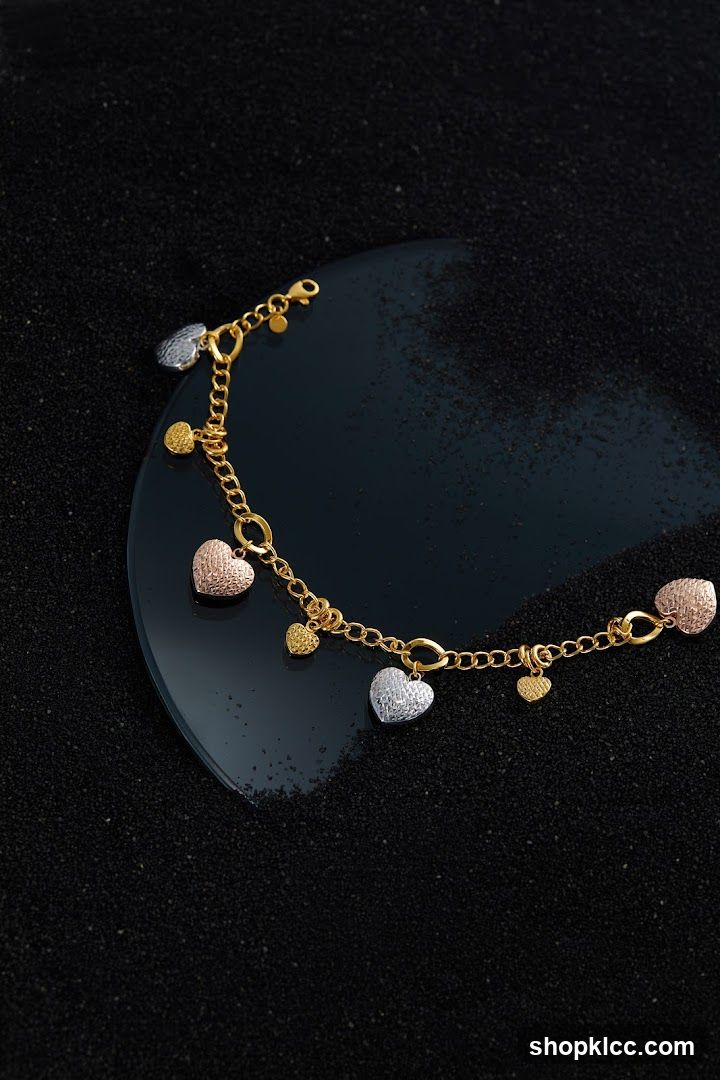 Heart Charm Bracelet