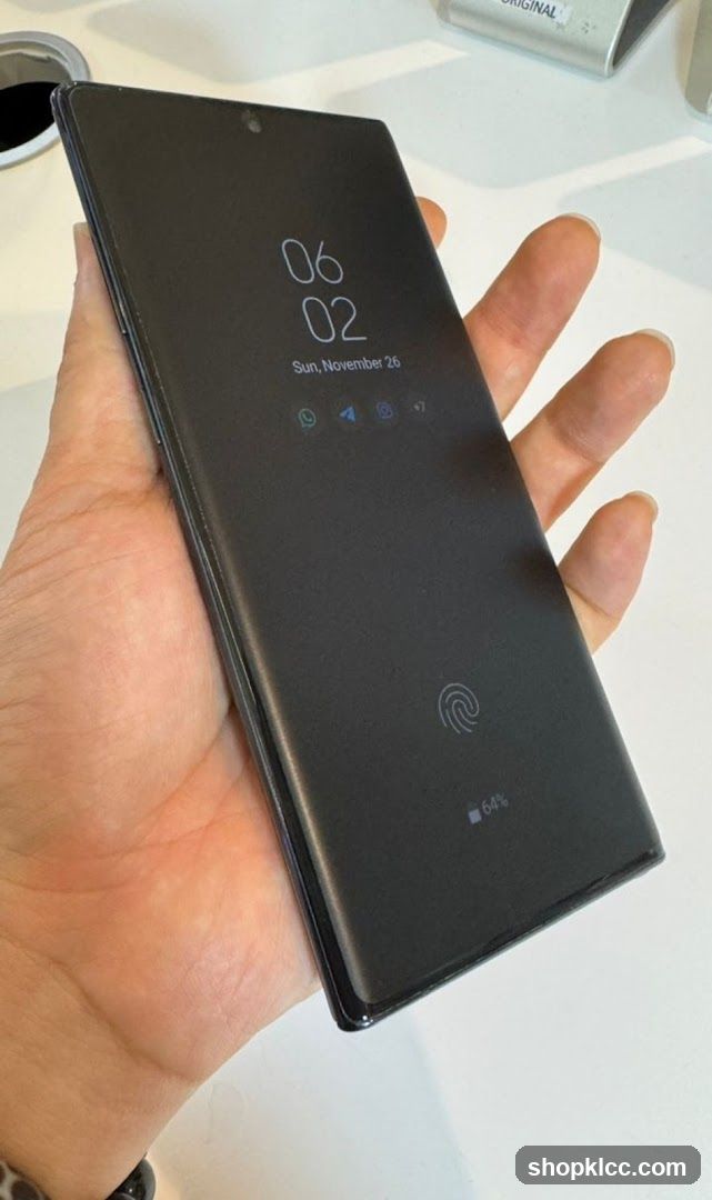 Smartphone with Lock Screen