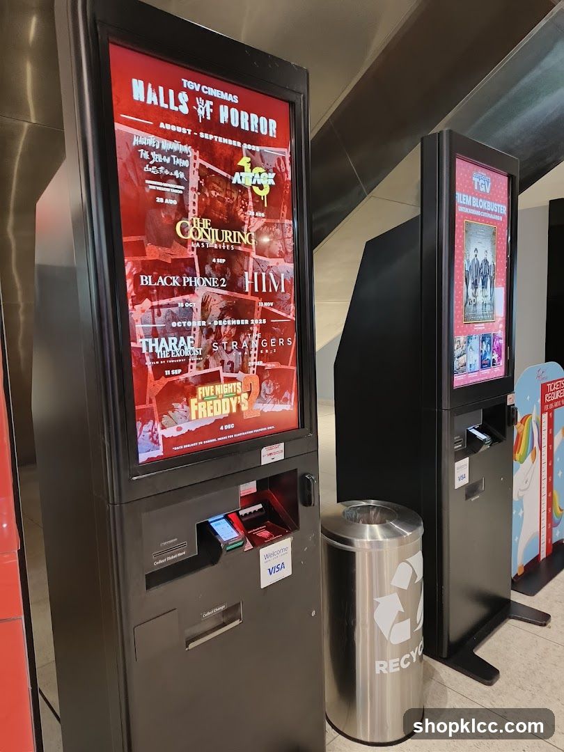 TGV Cinemas Ticket Kiosks