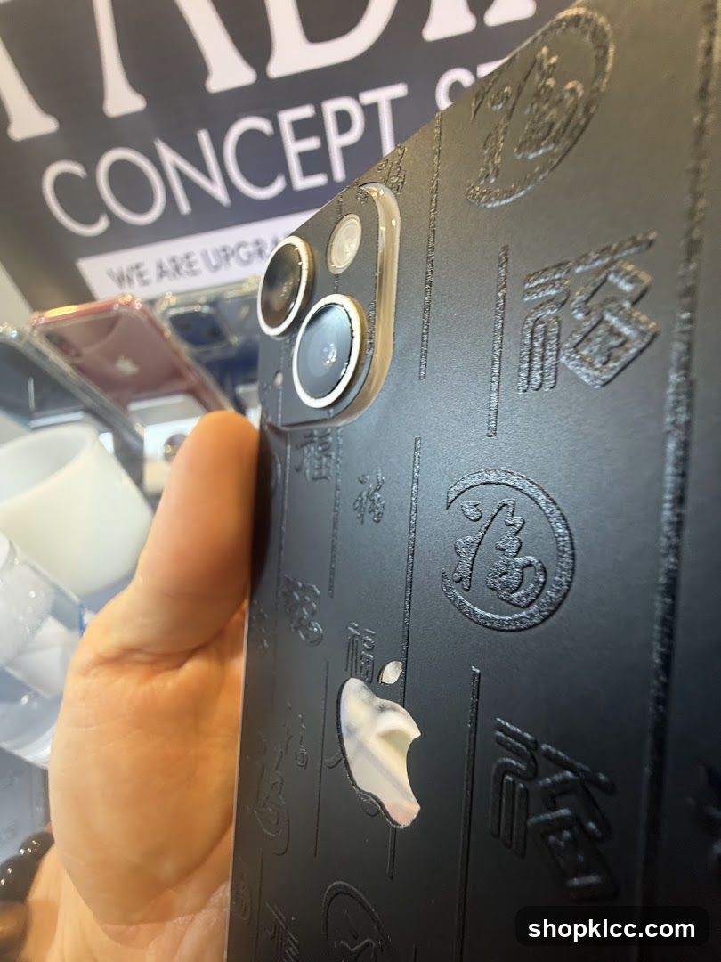 Embossed iPhone Case